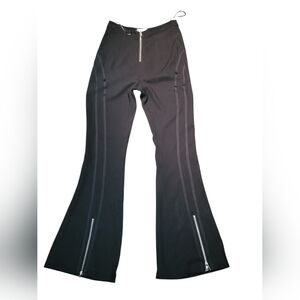 Lovers + Friends Black Trousers with Front Zipper